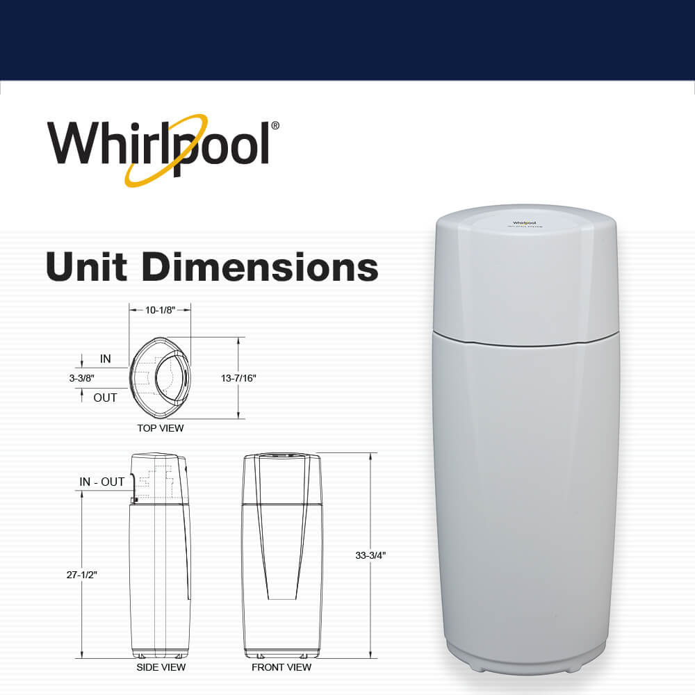 WHASC unit dimensions