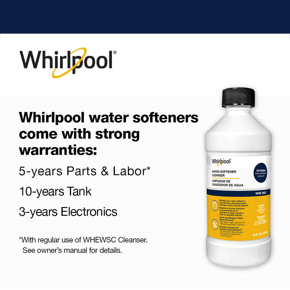 WHES33 water softener cleanser